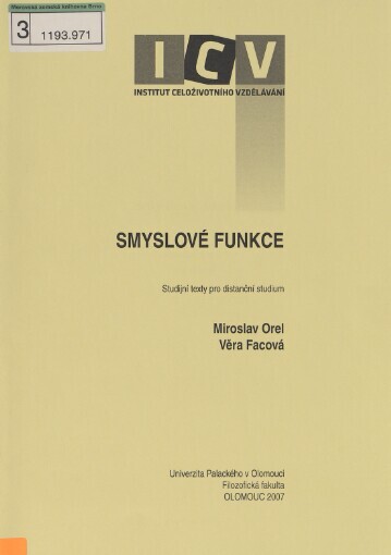 Smyslové funkce