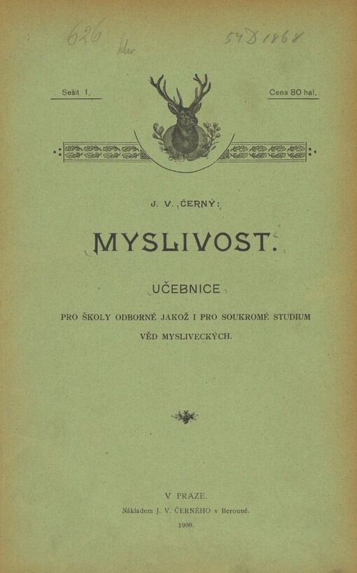 Učebnice myslivosti pro školy odborné a soukromé studium