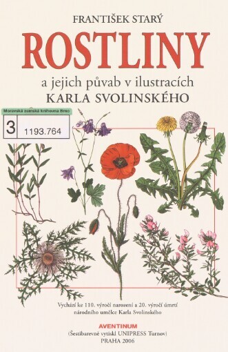 Rostliny a jejich půvab v ilustracích Karla Svolinského