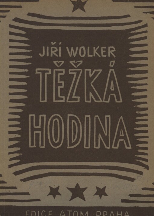 Těžká hodina :verše : 1921-1922