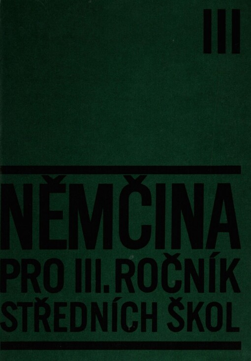 Němčina pro 3. ročník středních škol