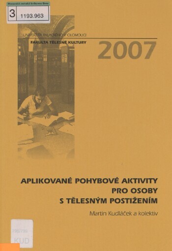 Aplikované pohybové aktivity pro osoby s tělesným postižením