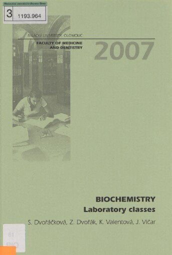 Biochemistry: laboratory classes