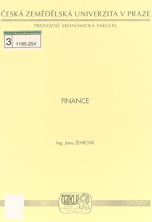Finance