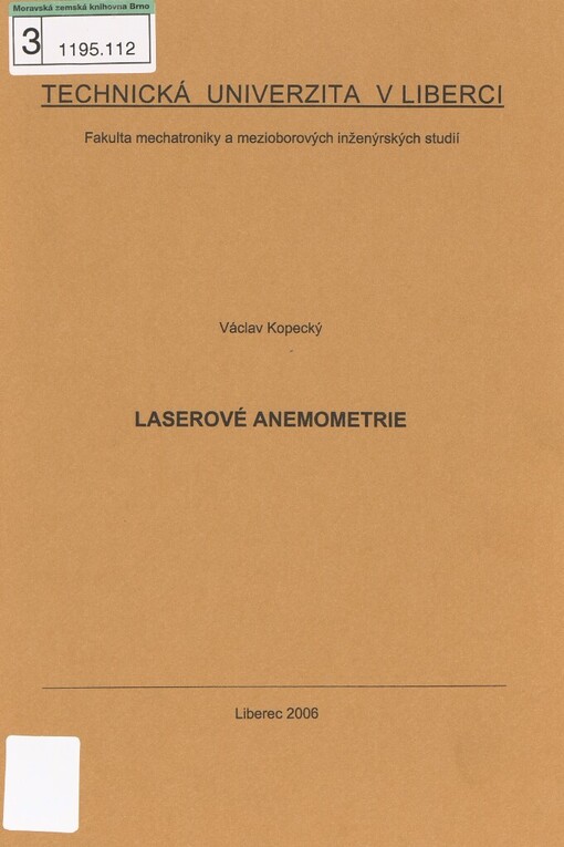 Laserové anemometrie