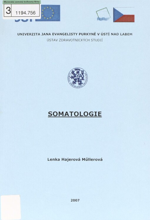 Somatologie: modul Klinických předmětů