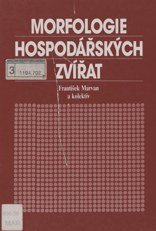Morfologie hospodářských zvířat