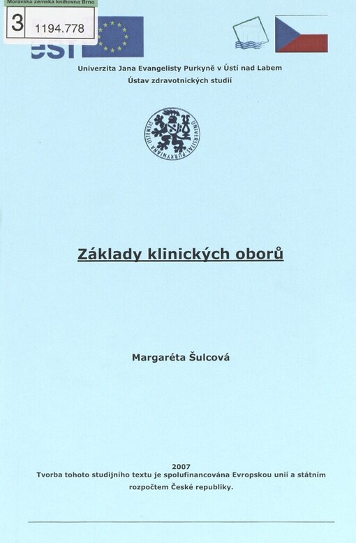 Základy klinických oborů: modul Klinických předmětů