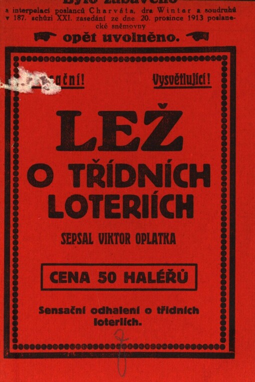 Lež o třídních loteriích: sensační odhalení o třídních loteriích