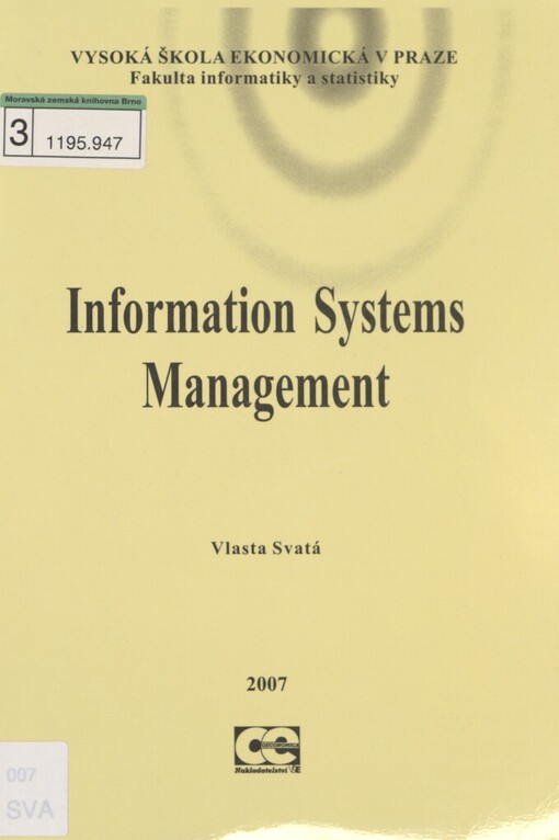Information systems management