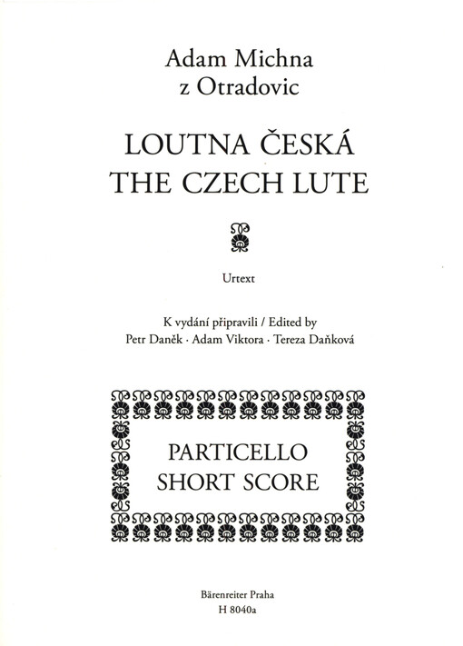 Loutna česká = The Czech Lute : urtext