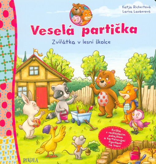 Veselá partička: Zvířátka v lesní školce