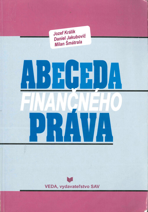 Abeceda finančného práva