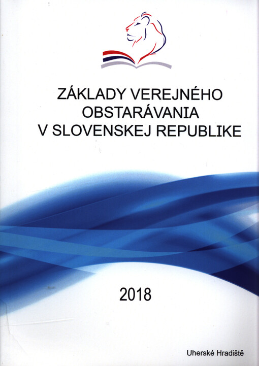 Základy verejného obstarávania v Slovenskej republike : učebnica