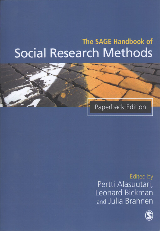 The SAGE handbook of social research methods