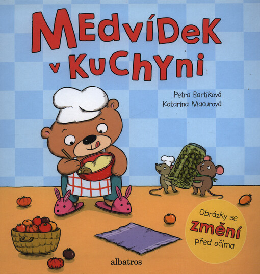 Medvídek v kuchyni