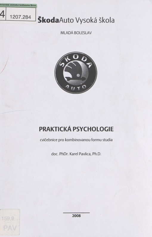 Praktická psychologie: cvičebnice