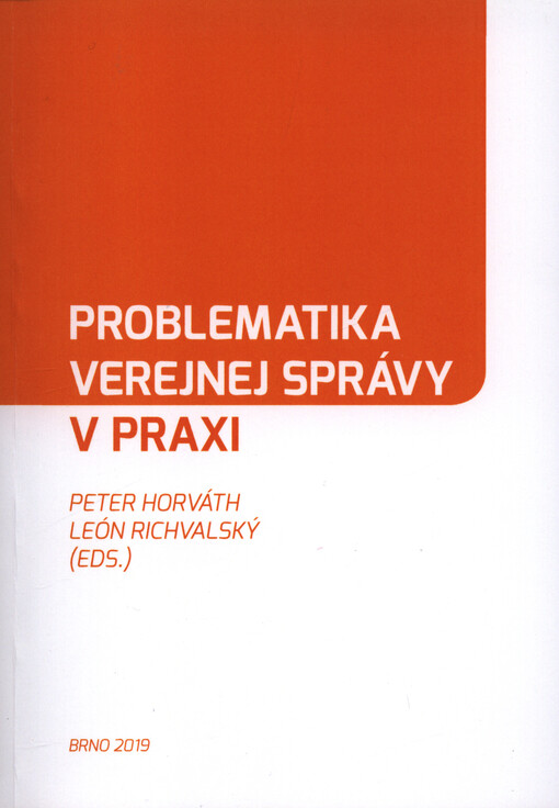 Problematika verejnej správy v praxi