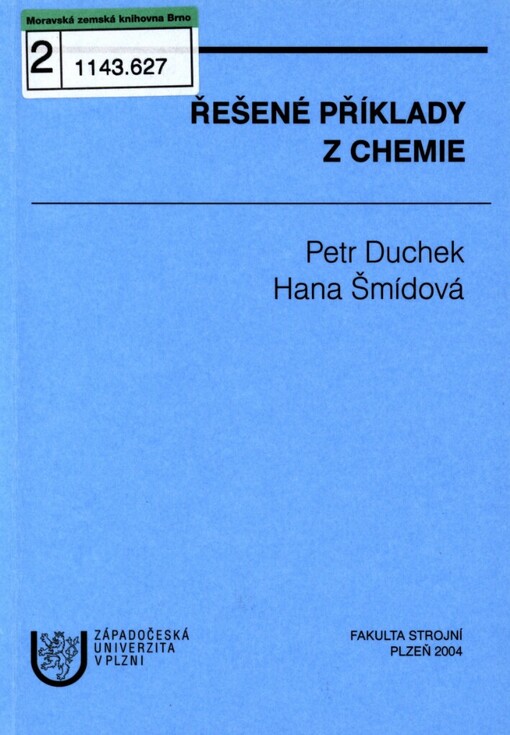 Řešené příklady z chemie