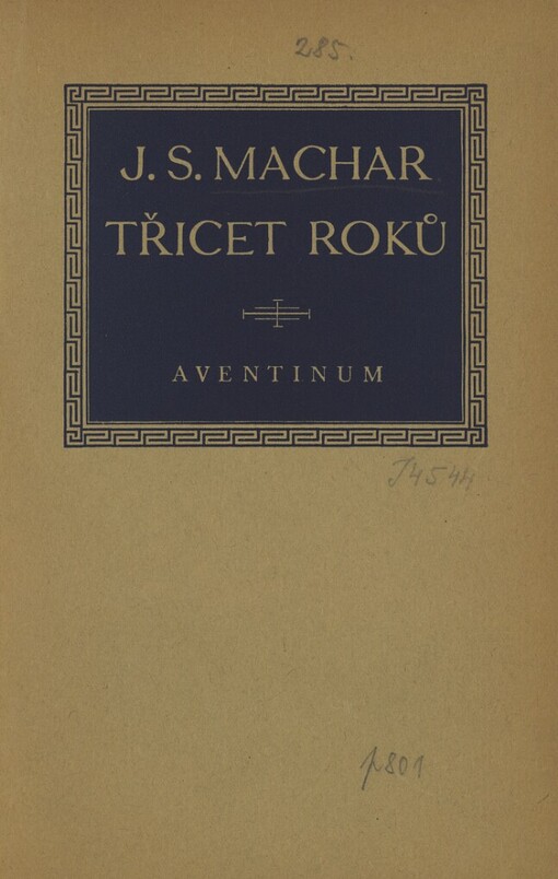 Třicet roků, 3. vyd.