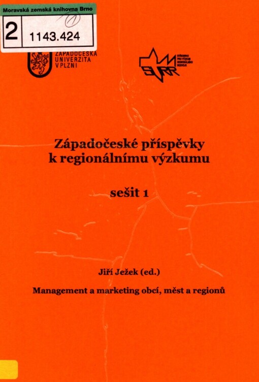Západočeské příspěvky k regionálnímu výzkumu