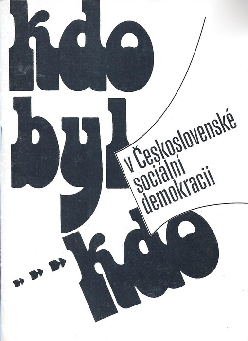 Kdo byl kdo v Československé sociální demokracii