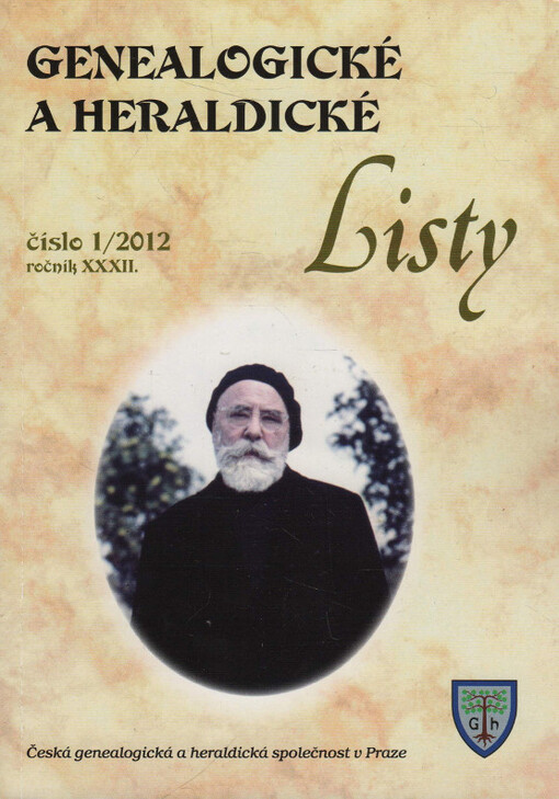 Genealogické a heraldické listy = Acta genealogica ac heraldica