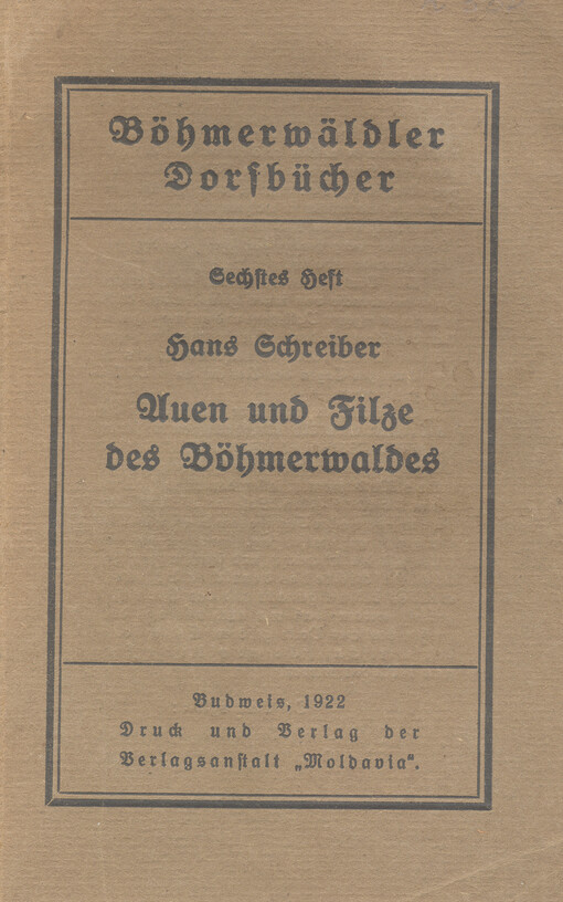 Auen und Filze des Böhmerwaldes