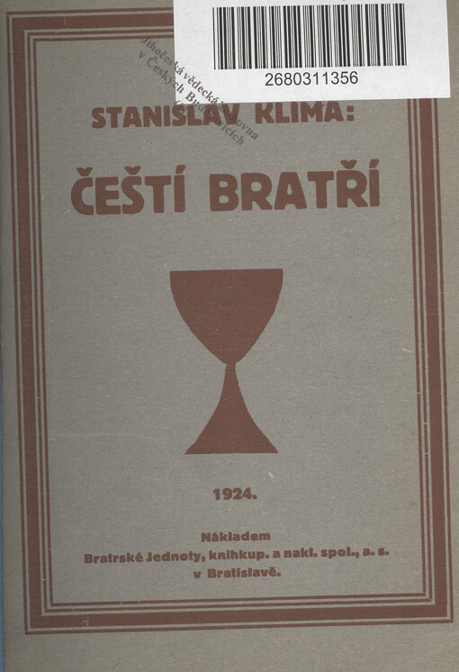 Čeští bratří : šest postav z české minulosti