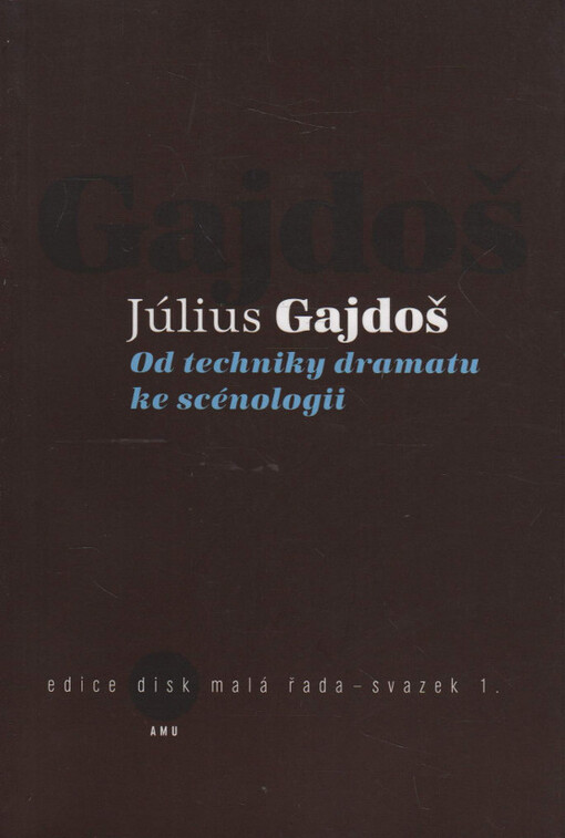Od techniky dramatu ke scénologii