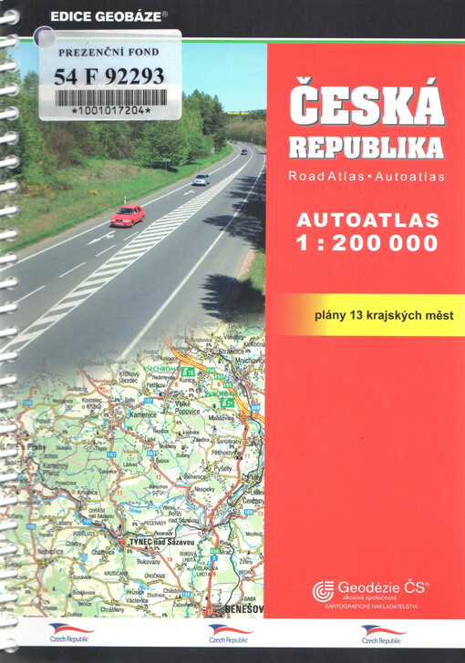 Autoatlas Česká republika 1:200 000