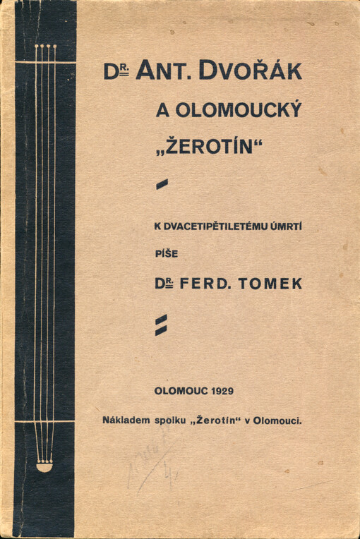 Dr. Ant. Dvořák a olomoucký 