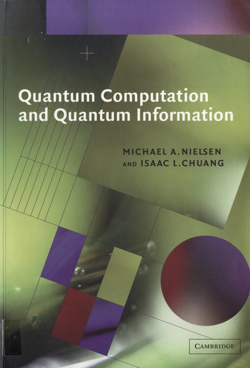 Quantum computation and quantum information