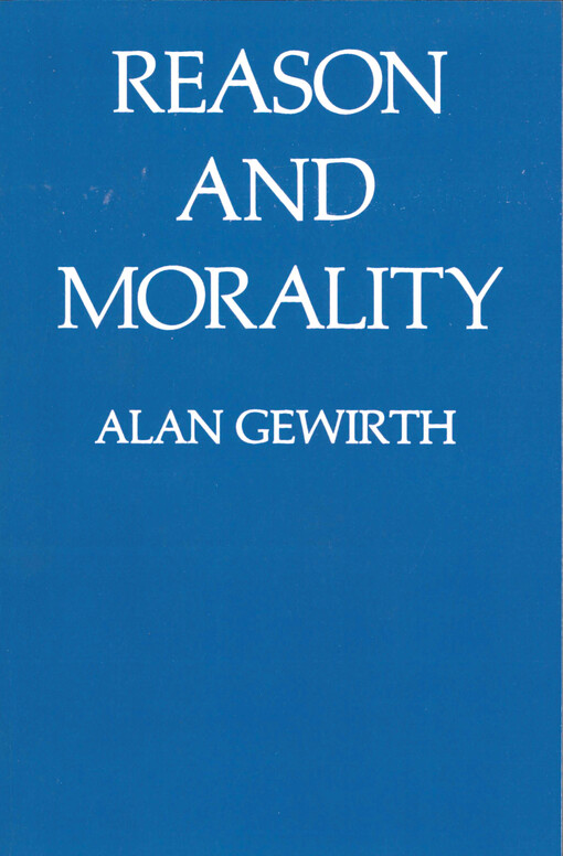 Reason and morality