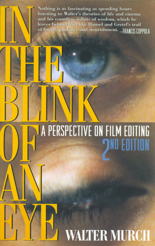In the blink of an eye : a perspective on film editing