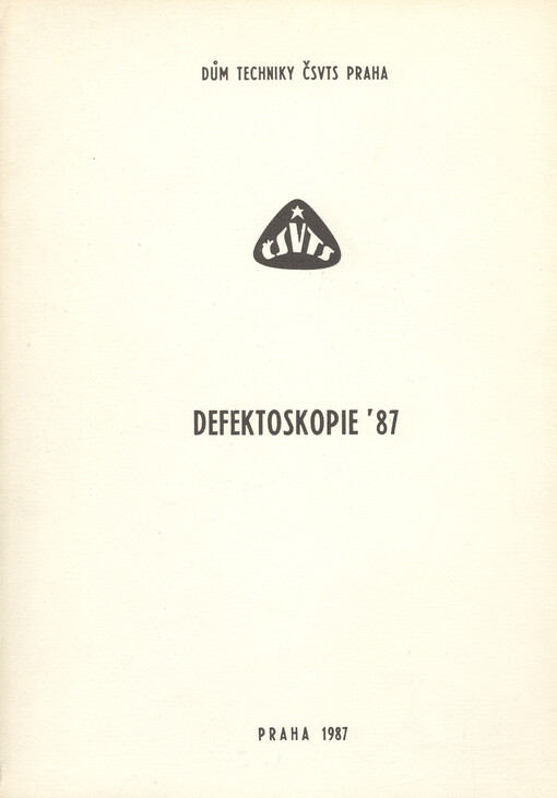 Defektoskopie '87