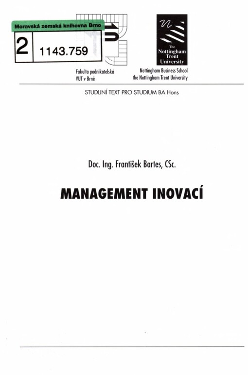 Management inovací