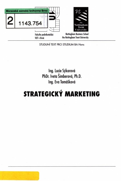 Strategický marketing