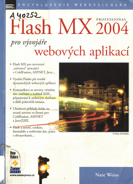 Flash MX Professional 2004 pro vývojáře webových aplikací