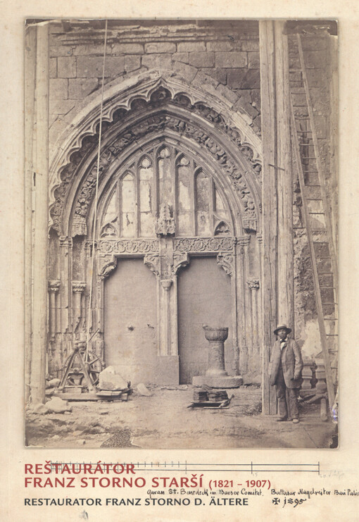 Reštaurátor Franz Storno starší = Restaurator Franz Storno D. ältere (1821-1907)