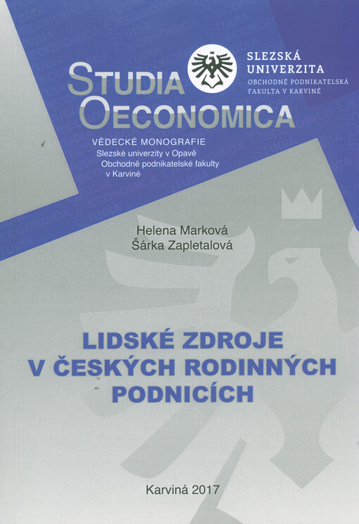 Lidské zdroje v českých rodinných podnicích
