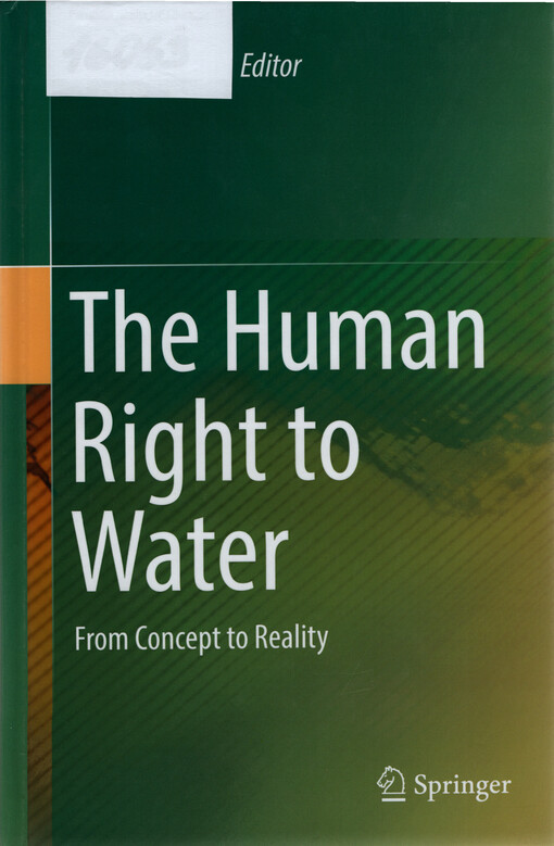 The human right to water : from concept to reality