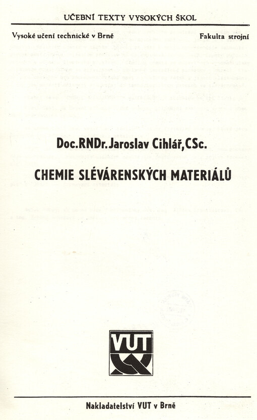 Chemie slévárenských materiálů