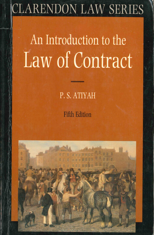 An introduction to the law of contract