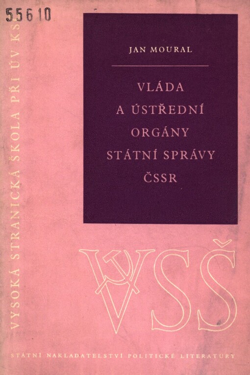 Vláda a ústřední orgány státní správy ČSSR