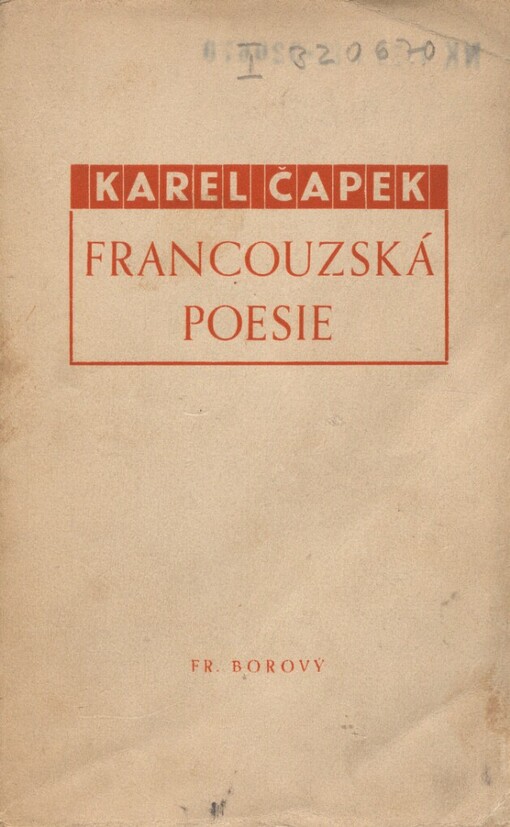 Francouzská poesie: (překlady)