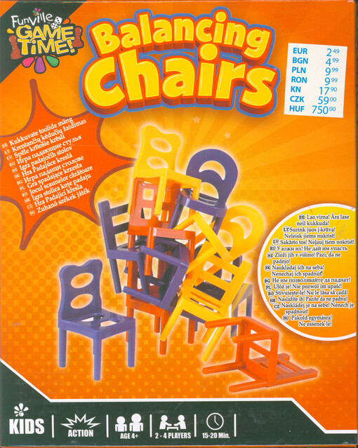 Balancing chairs = [Padající křesla]