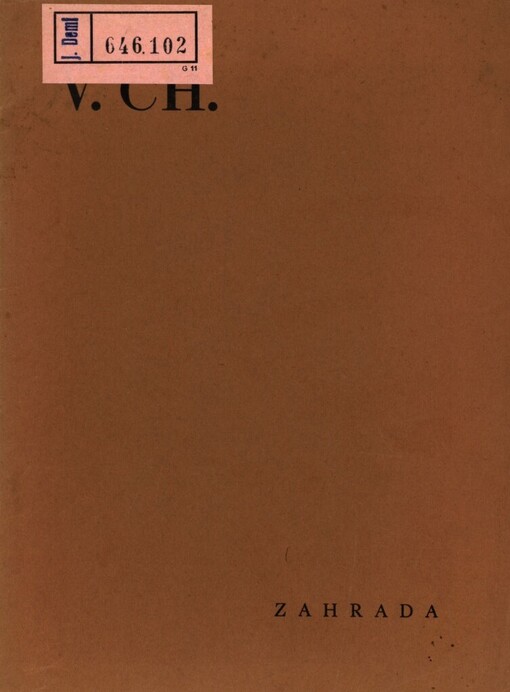 Zahrada : básně