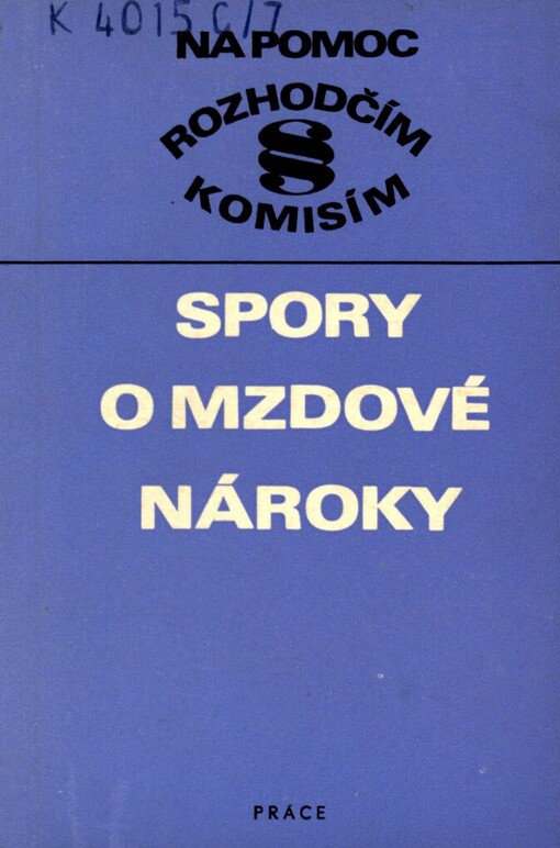 Spory o mzdové nároky