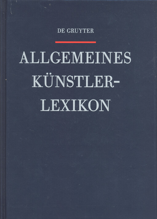 Allgemeines Künstlerlexikon : die Bildenden Künstler aller Zeiten und Völker. Band 104, Silvestrin - Somani